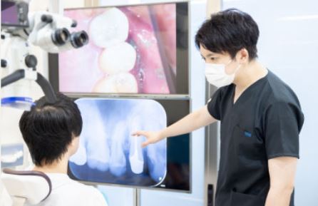 ヨネデンタルオフィス高輪 カウンセリング・診察風景