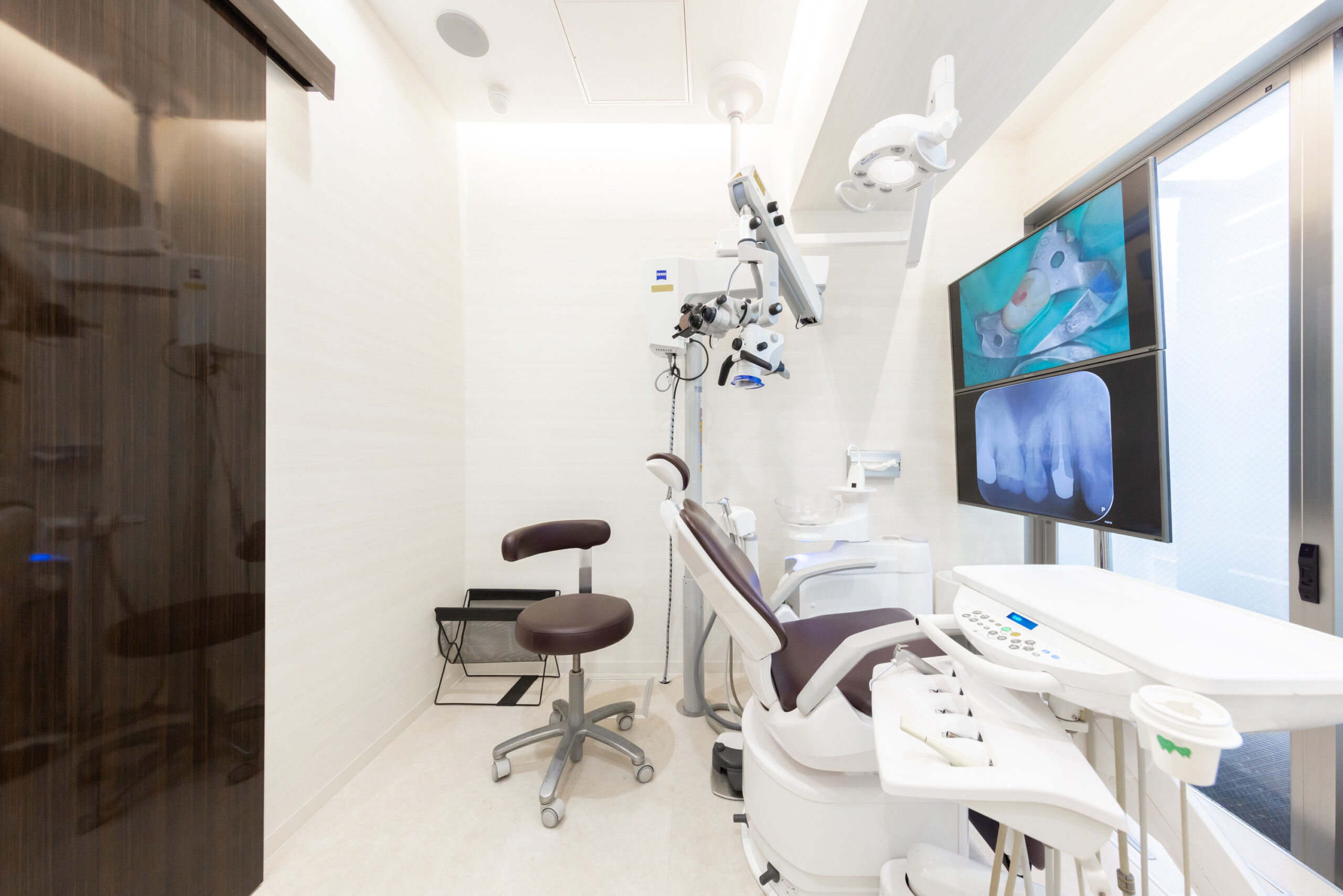 ヨネデンタルオフィス高輪 完全個室の診療室